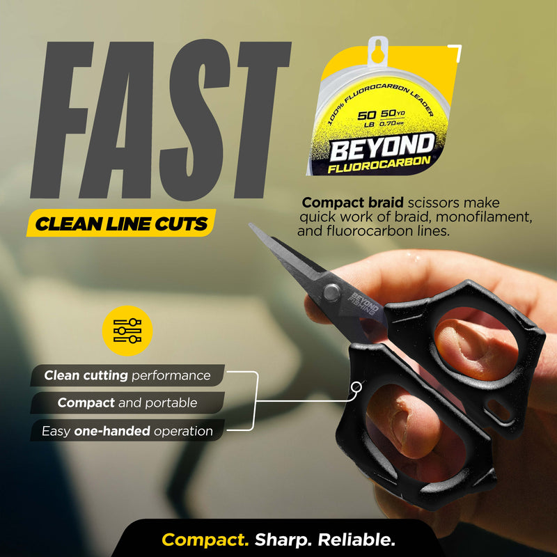 Load image into Gallery viewer, Beyond Braid Fishing 5-Piece Fishing Tool Kit - Pliers, Fillet Knife, Hook Remover, Lip Gripper, and Braid Scissors