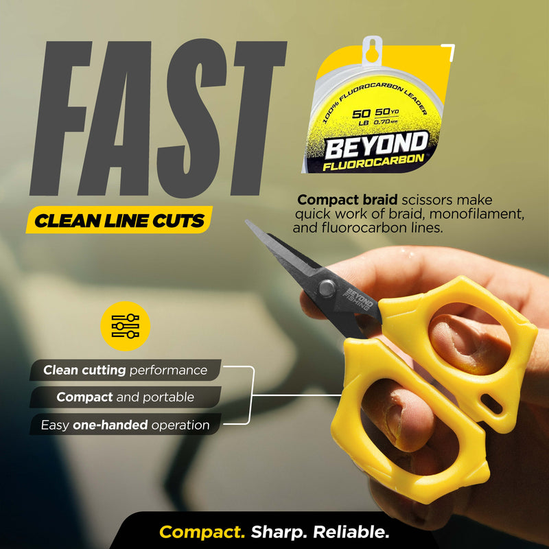 Load image into Gallery viewer, Beyond Braid Fishing 5-Piece Fishing Tool Kit - Pliers, Fillet Knife, Hook Remover, Lip Gripper, and Braid Scissors