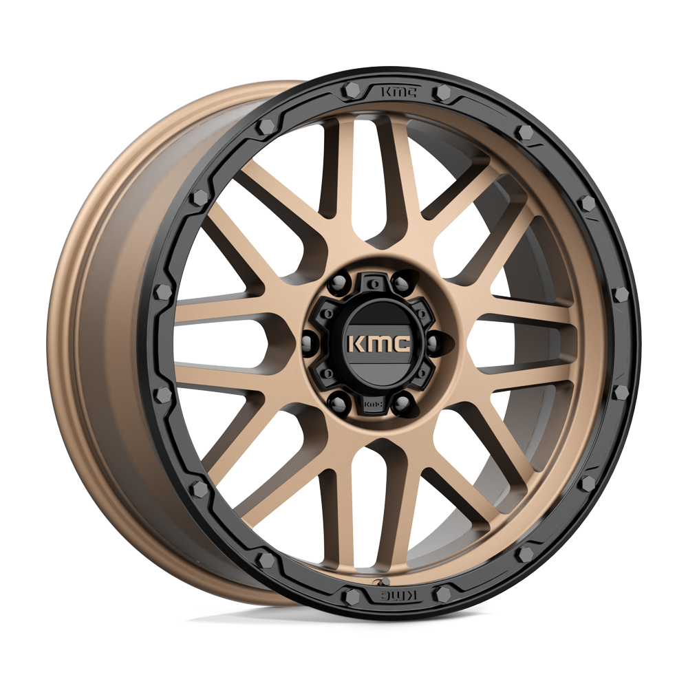 Kmc Km535 Grenade Off Road Matte Bronze Matte Black Lip