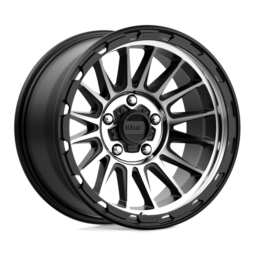 Kmc Km542 Impact Satin Black Machined