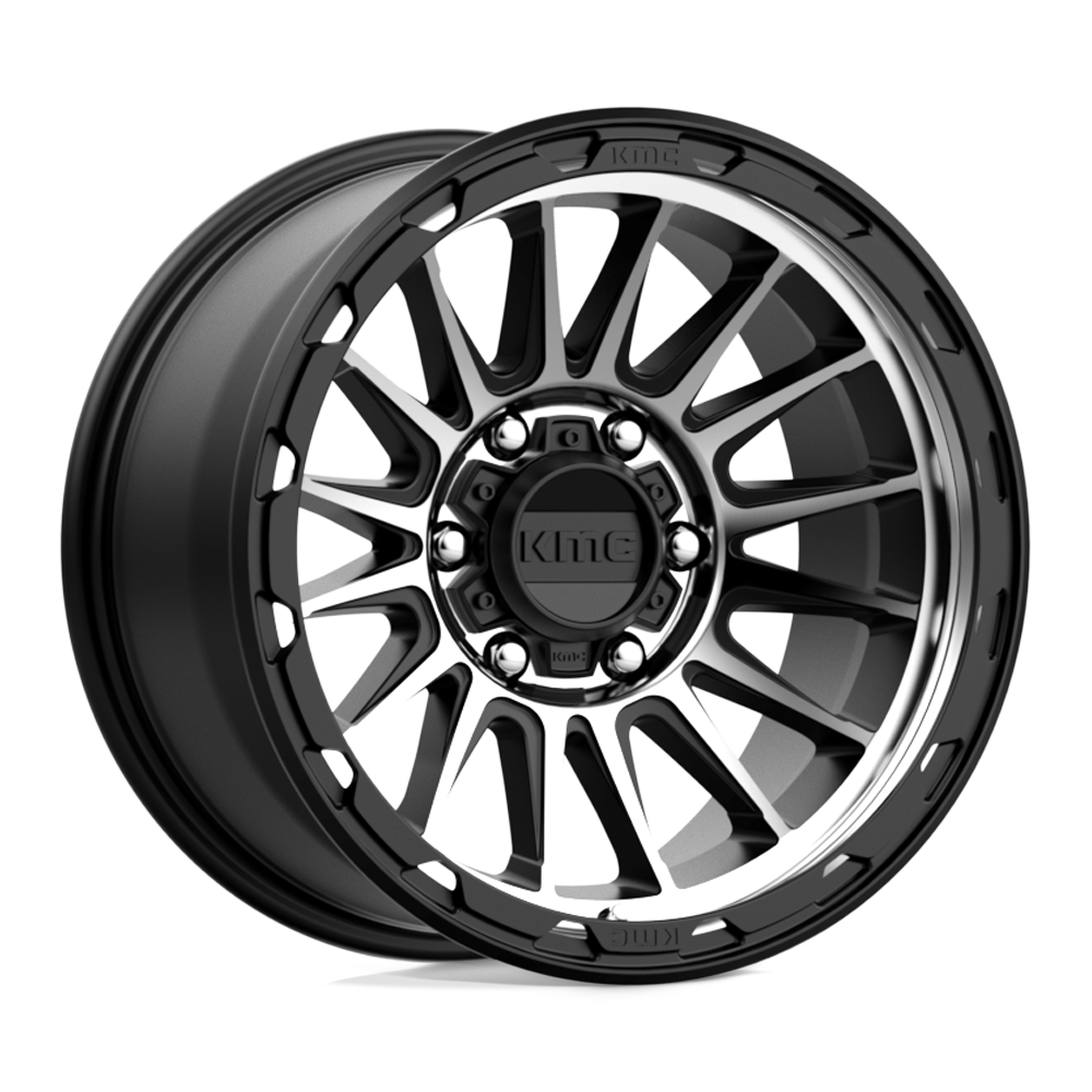 Kmc Km542 Impact Satin Black Machined