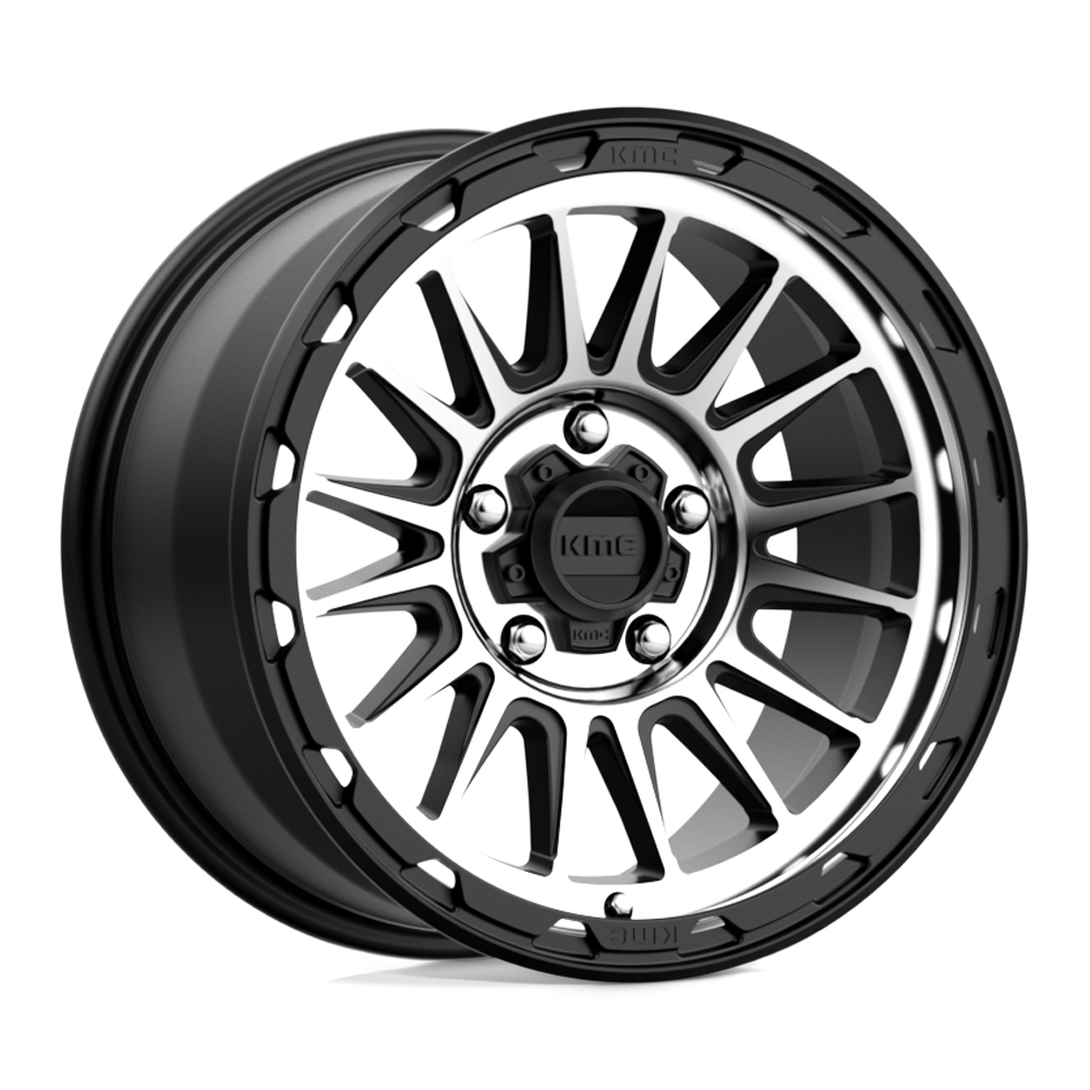 Kmc Km542 Impact Satin Black Machined