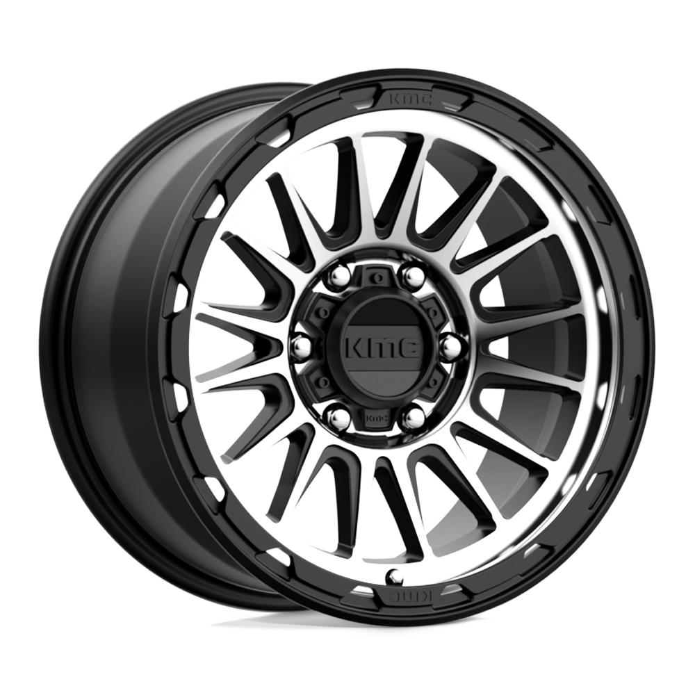 Kmc Km542 Impact Satin Black Machined
