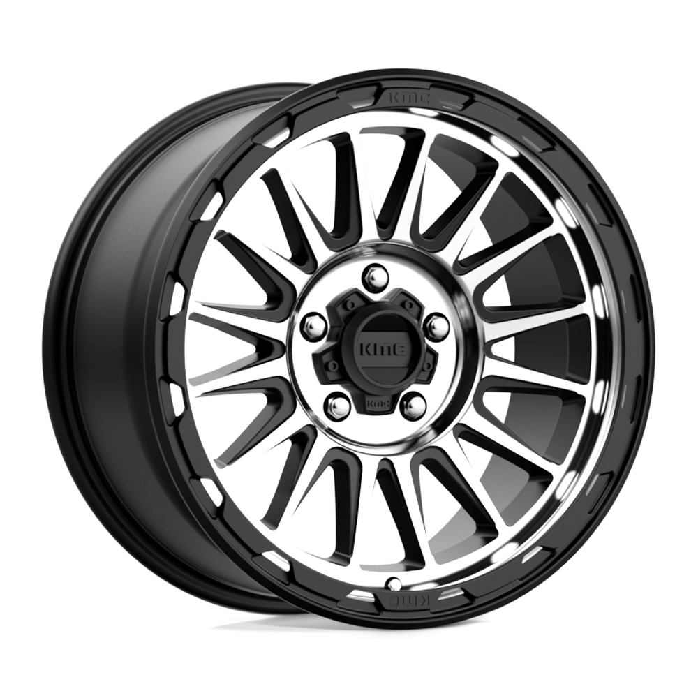 Kmc Km542 Impact Satin Black Machined