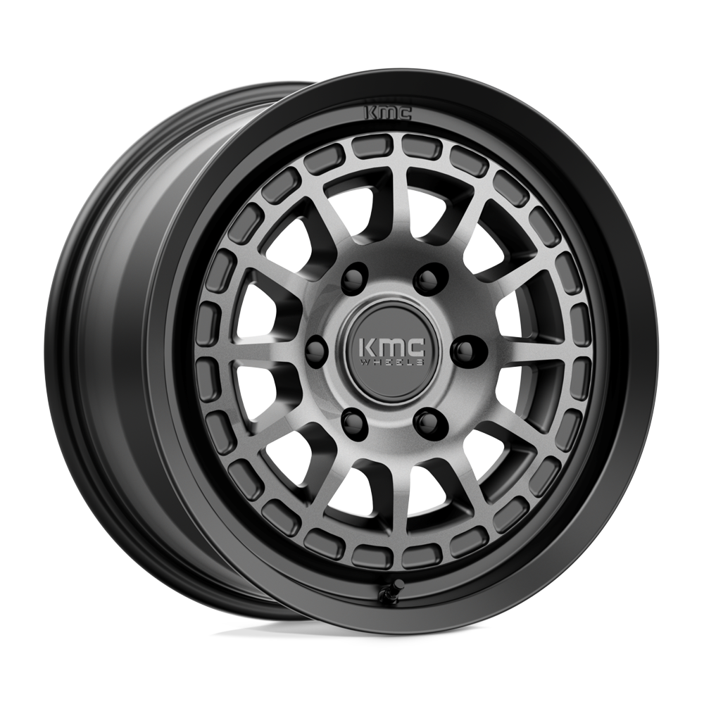 Kmc Km719 Canyon Satin Black With Gray Tint