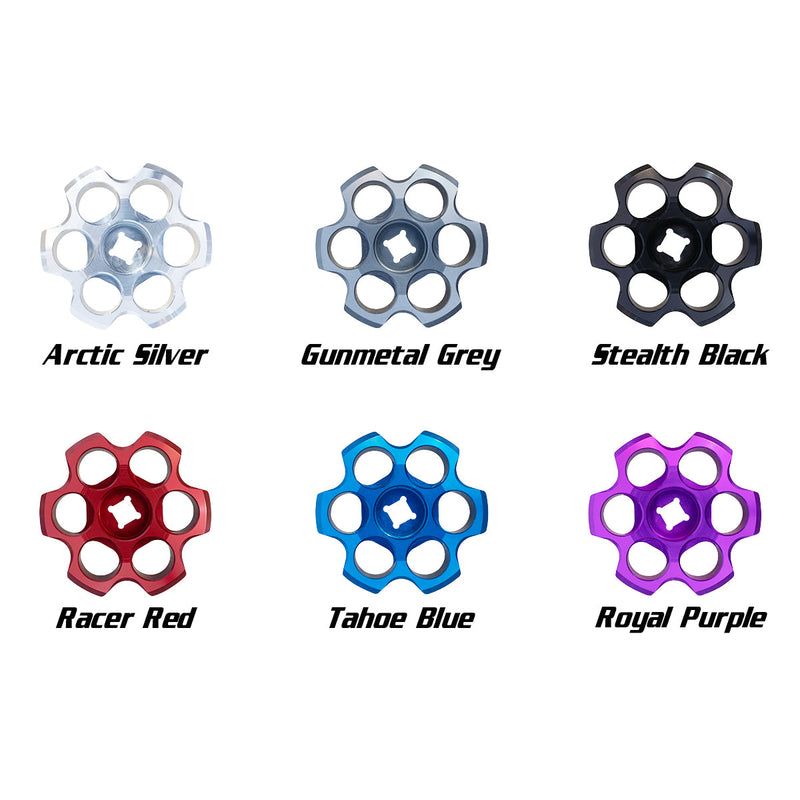 Load image into Gallery viewer, Six Shooter Aluminum Tank Knobs