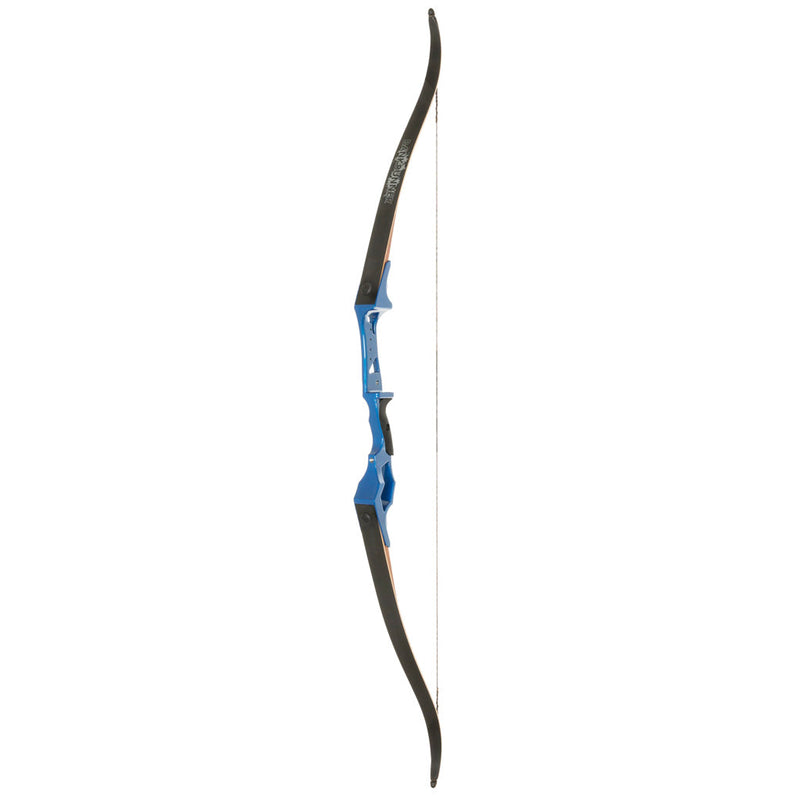 Load image into Gallery viewer, Fin Finder Bank Runner Bowfishing Recurve Blue 58 In. 35 Lbs. Rh