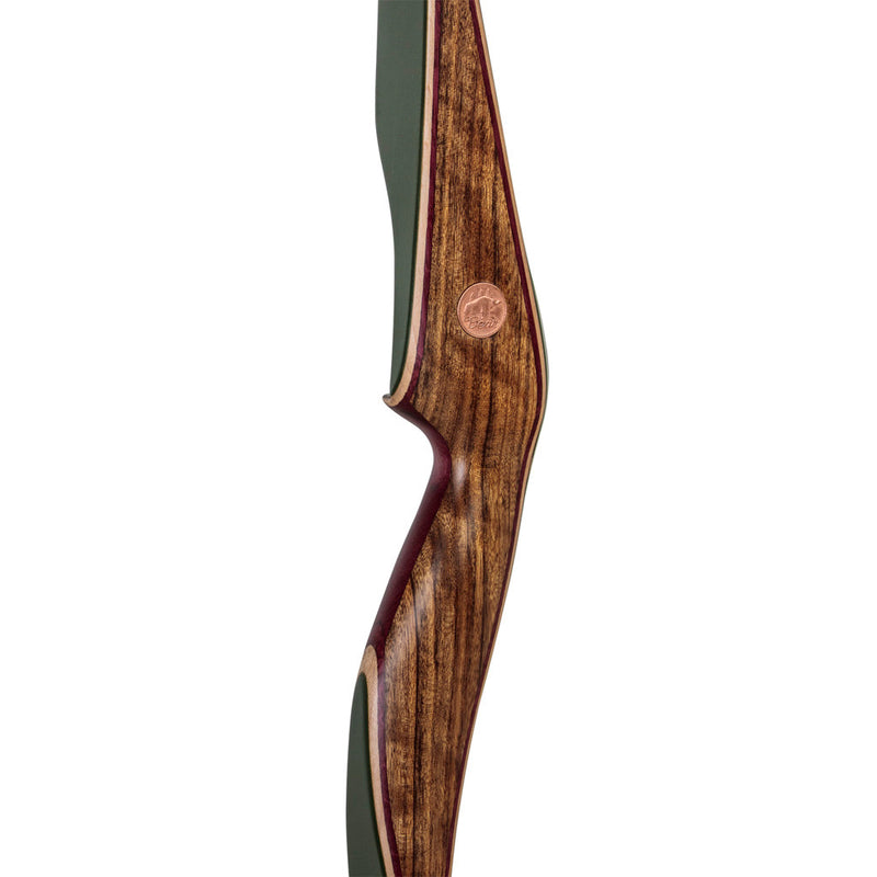 Load image into Gallery viewer, Bear Kodiak Recurve Shedua And Green 40 Lbs. Rh
