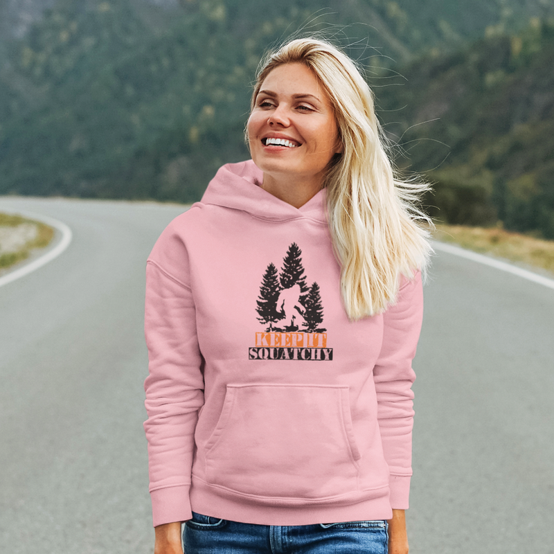 Load image into Gallery viewer, Keep It Squatchy Unisex Hoodie