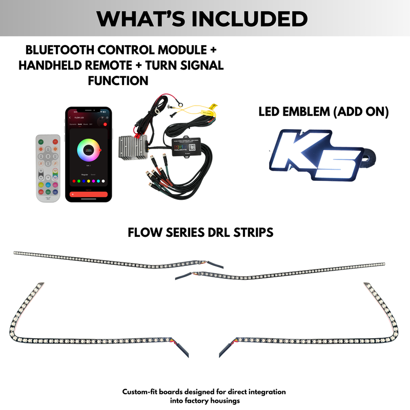 Load image into Gallery viewer, Kia K5 Multicolor Flow DRL Boards (2021-2024)