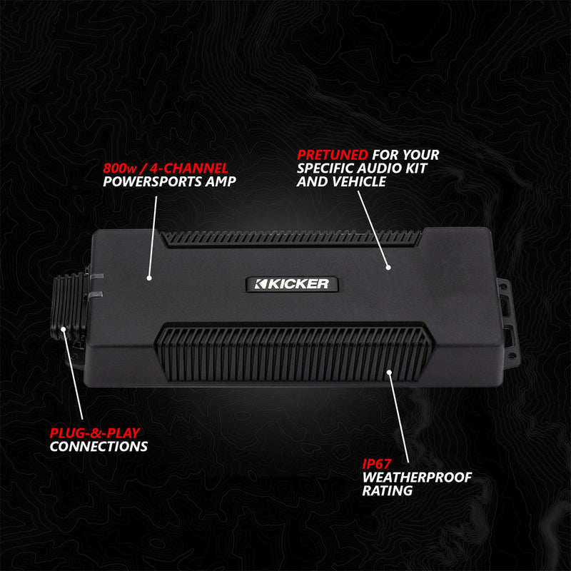 Load image into Gallery viewer, 2017-2026 Can-Am® X3, Phase-3 V-Spec 3-Speaker 1650watt System w/JVC