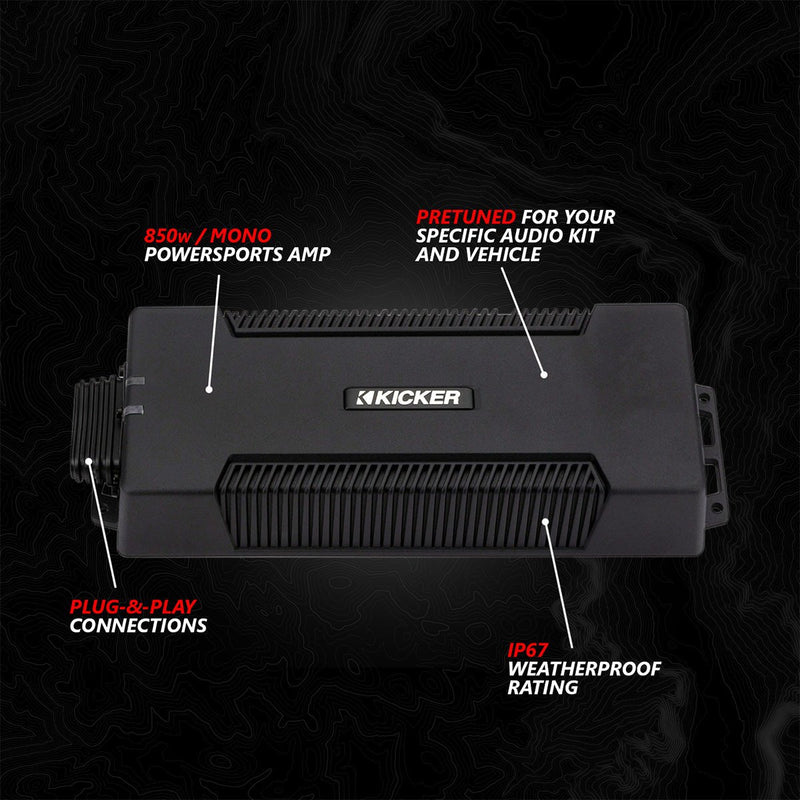 Load image into Gallery viewer, 2024 Can-Am® Maverick R, Phase-6 K-Spec 1650watt 6-Speaker System with 8" Horns