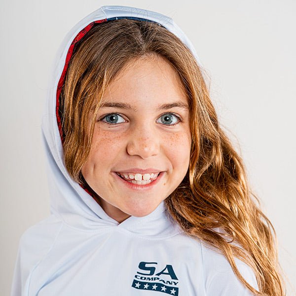 Kid's Hooded Performance Long Sleeve Shirt
