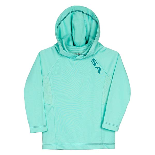 Kid's Hooded Performance Long Sleeve Shirt