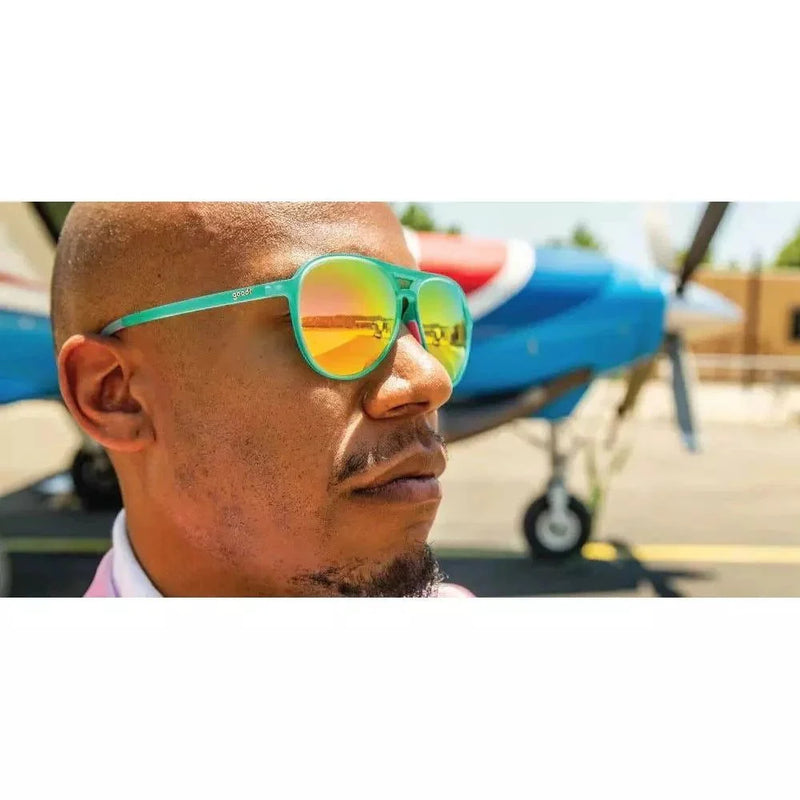 Load image into Gallery viewer, "Kitty Hawkers' Ray Blockers " MACH G Polarized Sunglasses