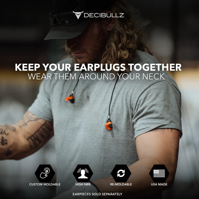 Load image into Gallery viewer, Decibullz Earplug Lanyard