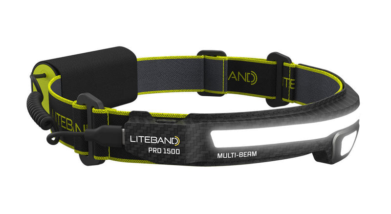 Load image into Gallery viewer, PRO 1500 Lumen LED Multi-Beam Rechargeable Headlamp