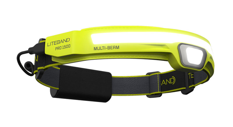 Load image into Gallery viewer, PRO 1500 Lumen LED Multi-Beam Rechargeable Headlamp