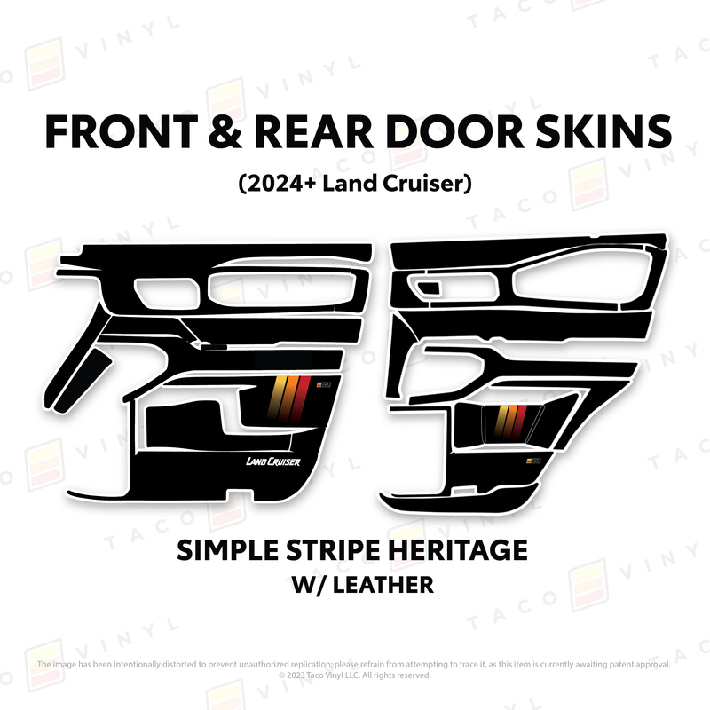 Load image into Gallery viewer, 2024+ Land Cruiser 250 Door Skins