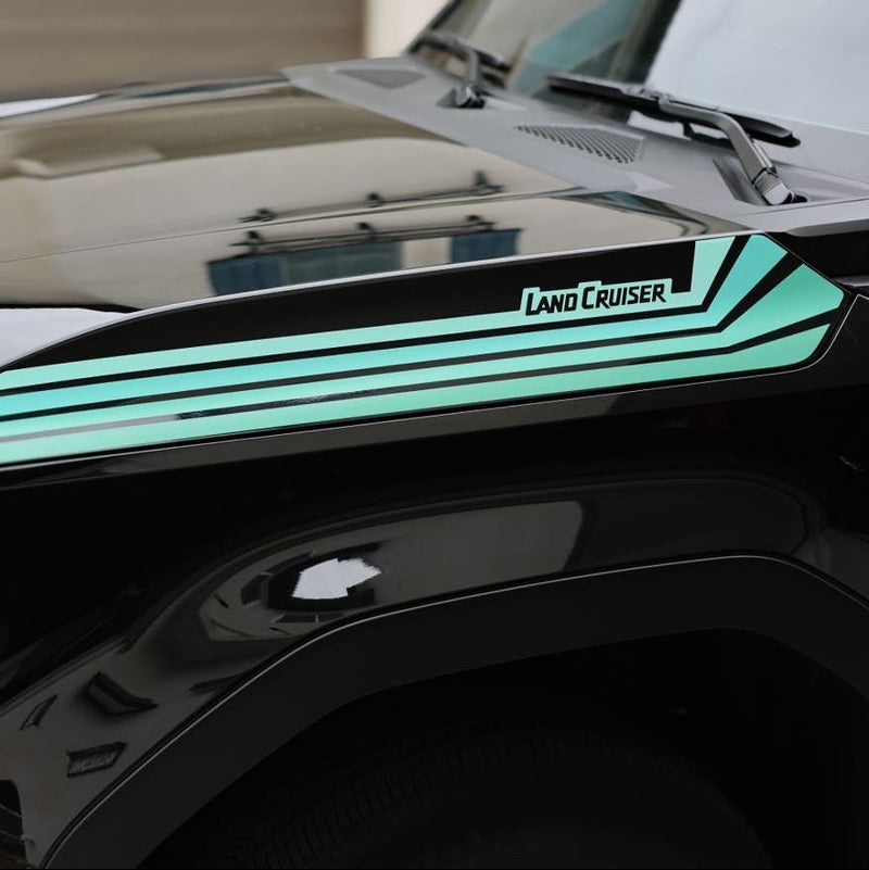 Load image into Gallery viewer, 2024+ Land Cruiser 250 Hood Side Fangs