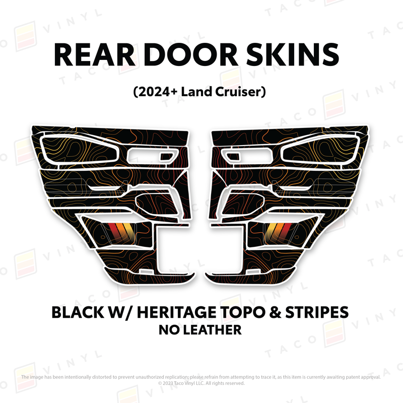 Load image into Gallery viewer, 2024+ Land Cruiser 250 Door Skins