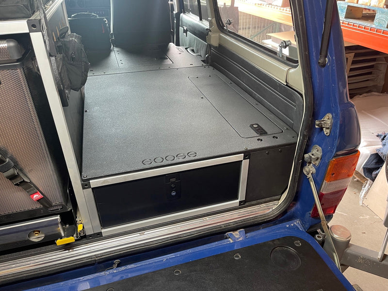 Load image into Gallery viewer, Toyota Land Cruiser 1980-1990 60 Series - Single Drawer Module with Fitted Top Plate - 22-3/16"W x 9-1/2"H x 40"D