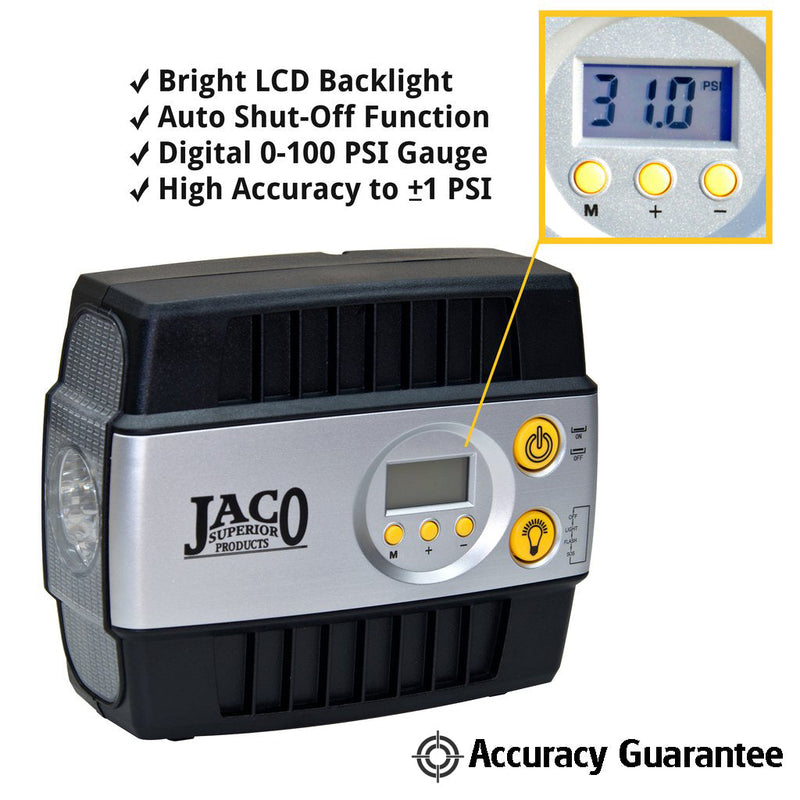 Load image into Gallery viewer, SmartPro™ 12v Digital Tire Inflator Pump - 100 PSI | Portable Tire Air Compressor