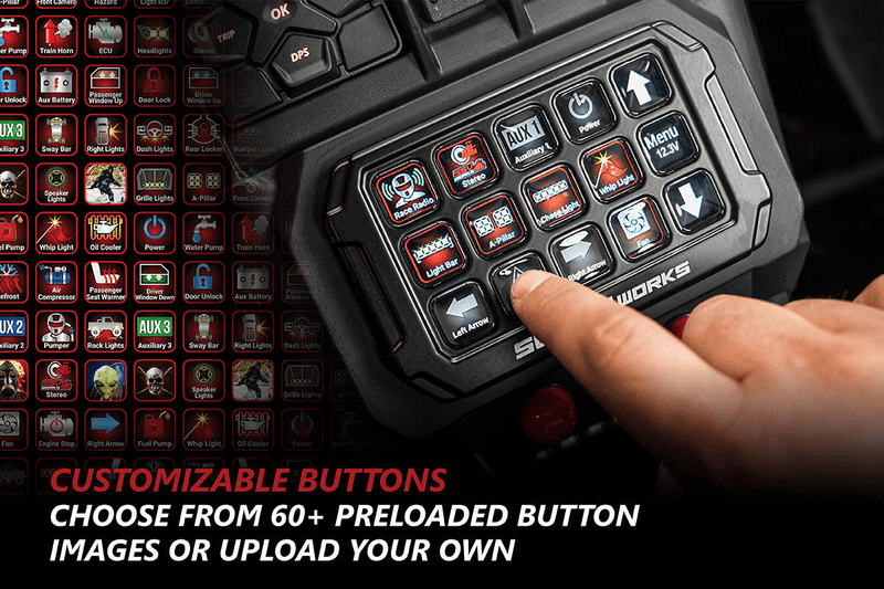 Load image into Gallery viewer, SWITCH Works Alpha 12 Digital Smart Switch Panel for 12 Outputs