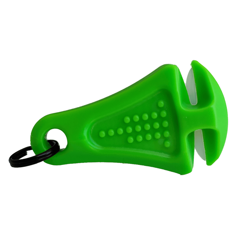 Load image into Gallery viewer, Line Cutterz Ceramic Blade Zipper Pull - Green