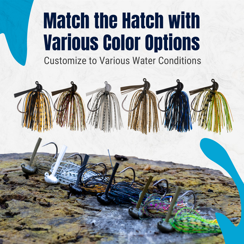 Load image into Gallery viewer, Reaction Tackle Lead Flipping Jigs- 3-PACK