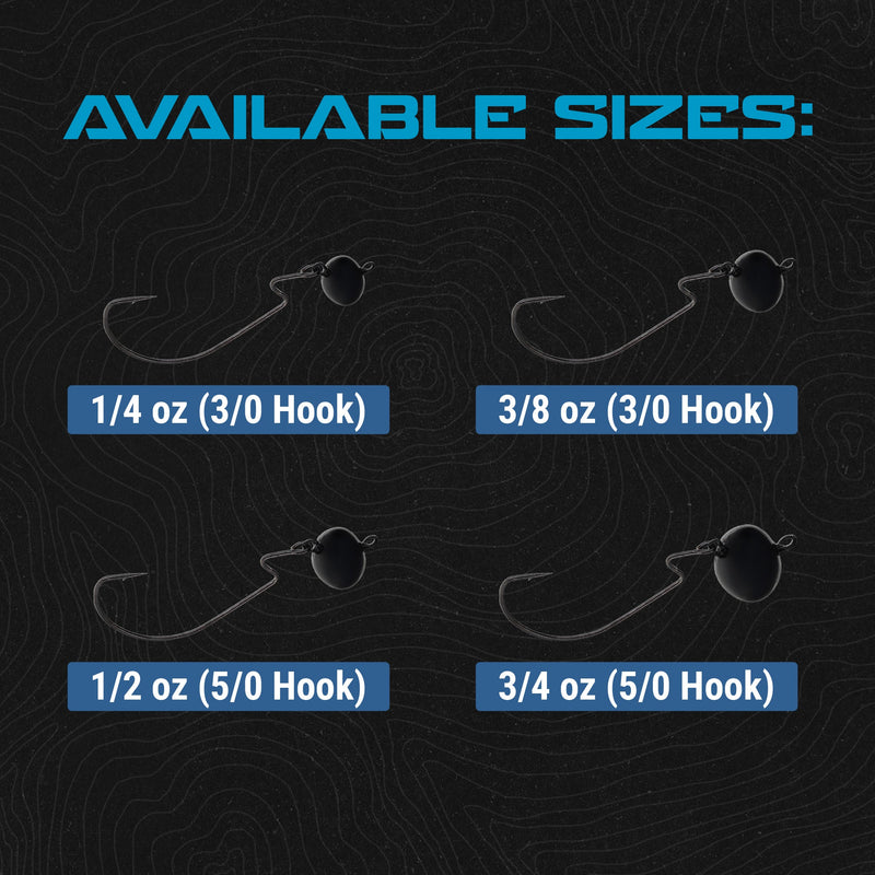 Load image into Gallery viewer, Reaction Tackle Lead Swing Football Jigs - 5-PACK