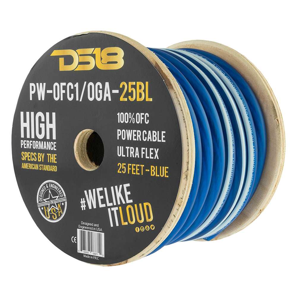 1/0-GA 100% OFC Ground, Power Cable, 25 Feet - Skoutley Outdoors LLC