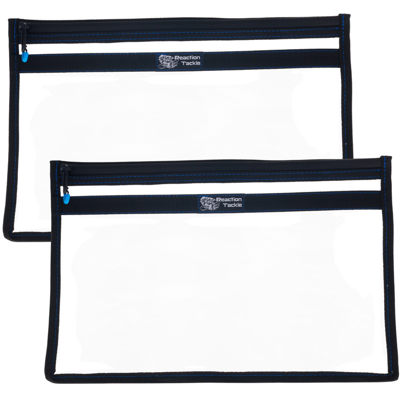 Load image into Gallery viewer, Reaction Tackle Clear Storage Bag Tackle Pak - Water-Resistant Plastic Storage