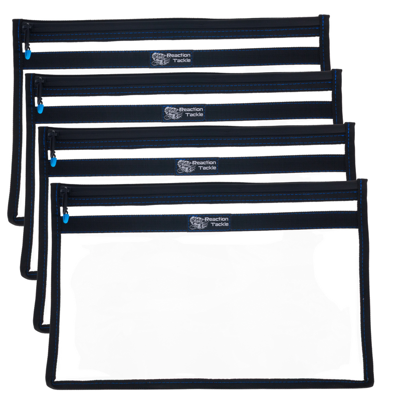 Load image into Gallery viewer, Reaction Tackle Clear Storage Bag Tackle Pak - Water-Resistant Plastic Storage
