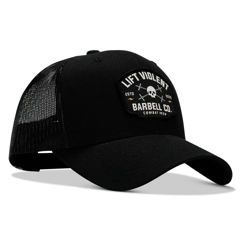 Load image into Gallery viewer, Lift Violent Barbell Co Patch Snapback Hat