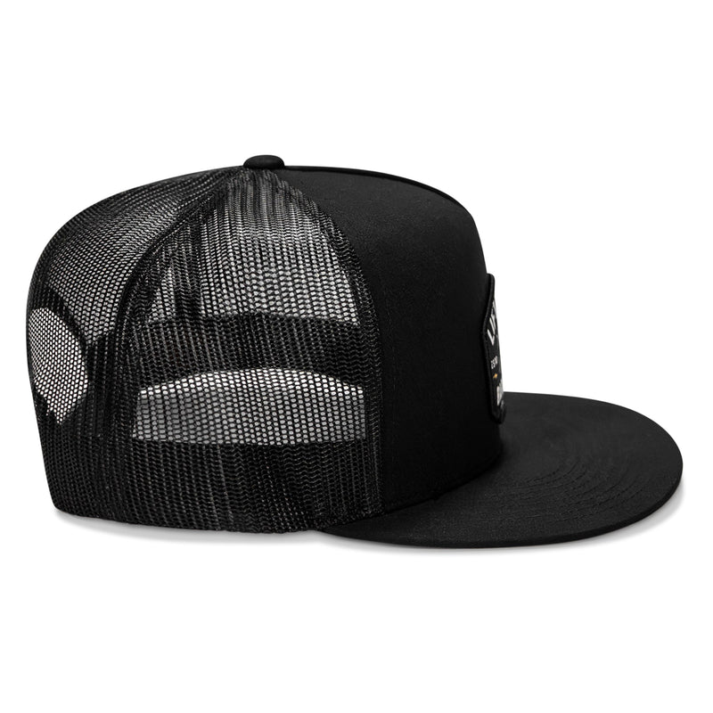 Load image into Gallery viewer, Lift Violent Barbell Co Patch Flatbill Snapback Hat