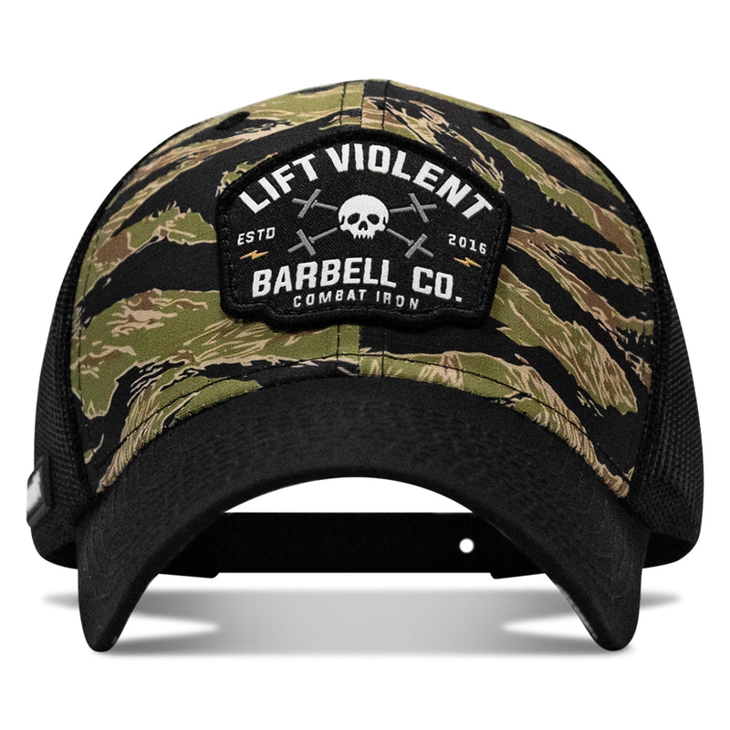 Load image into Gallery viewer, Lift Violent Barbell Co Patch Original Ripstop Snapback Hat