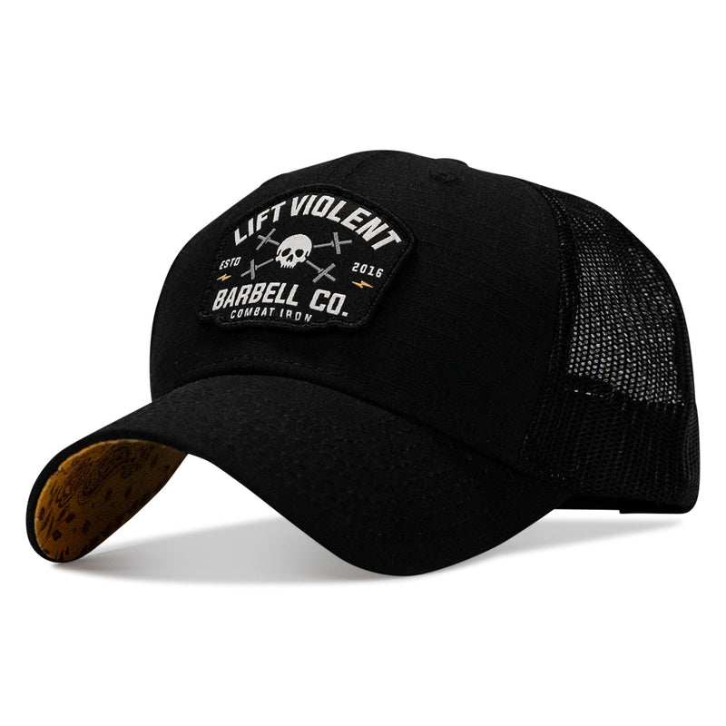 Load image into Gallery viewer, Lift Violent Barbell Co Patch Original Ripstop Snapback Hat