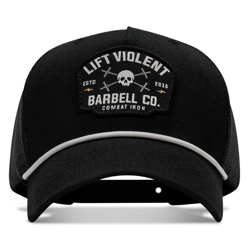 Load image into Gallery viewer, Lift Violent Barbell Co. Classic 5 Panel Ripstop Rope Snapback Hat