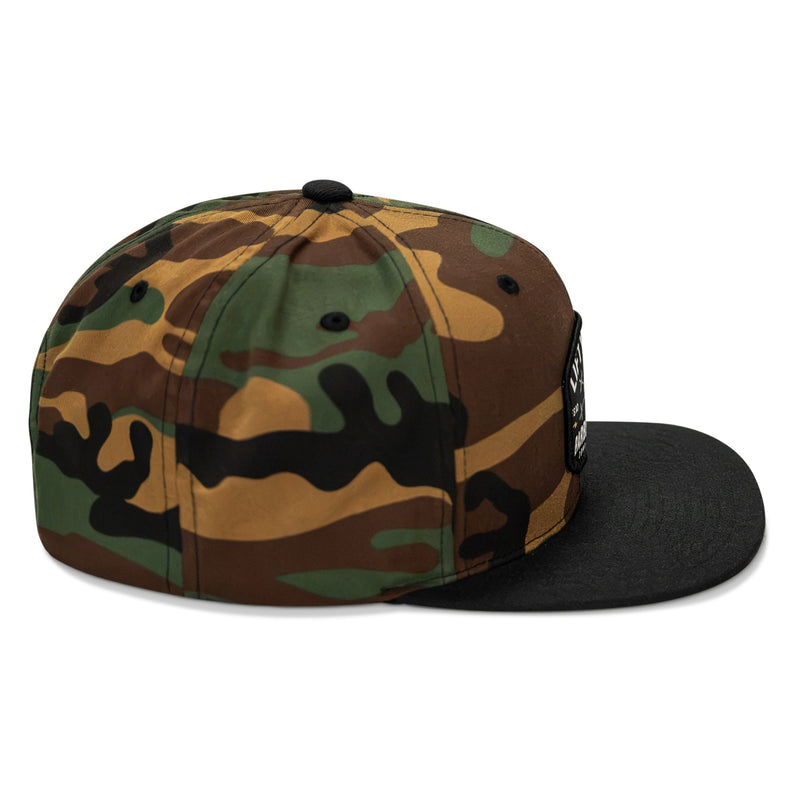Load image into Gallery viewer, Lift Violent Barbell Co Patch Flatbill Snapback Hat