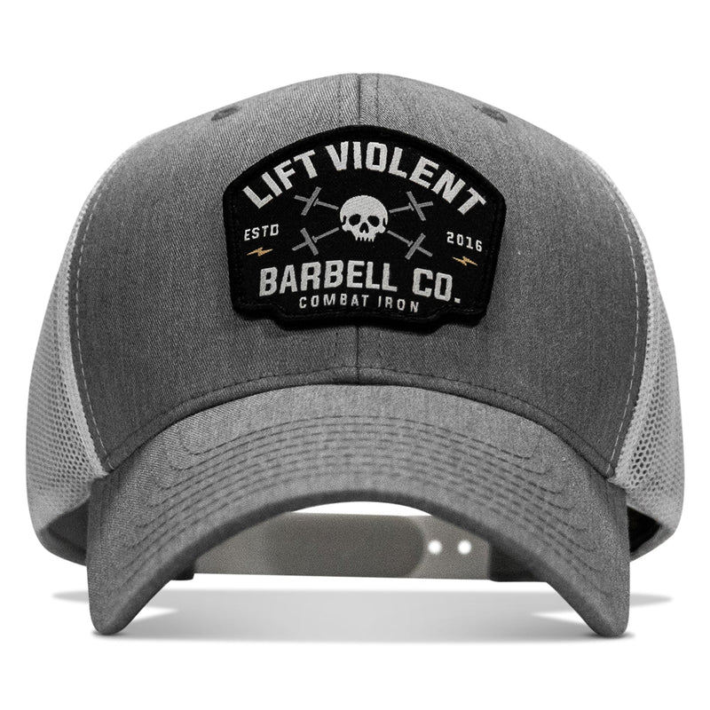 Load image into Gallery viewer, Lift Violent Barbell Co Patch Snapback Hat