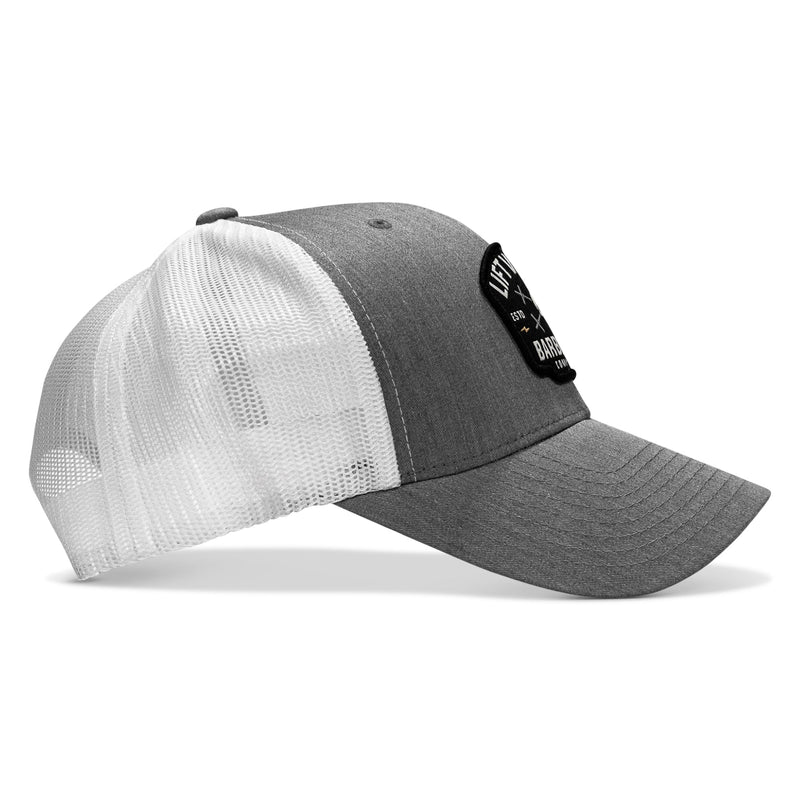 Load image into Gallery viewer, Lift Violent Barbell Co Patch Snapback Hat