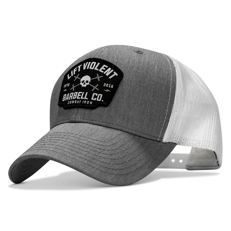 Load image into Gallery viewer, Lift Violent Barbell Co Patch Snapback Hat