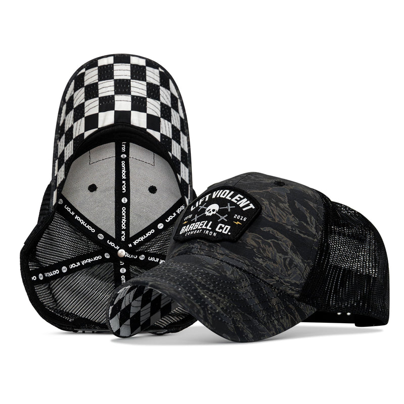 Load image into Gallery viewer, Lift Violent Barbell Co Patch Original Ripstop Snapback Hat