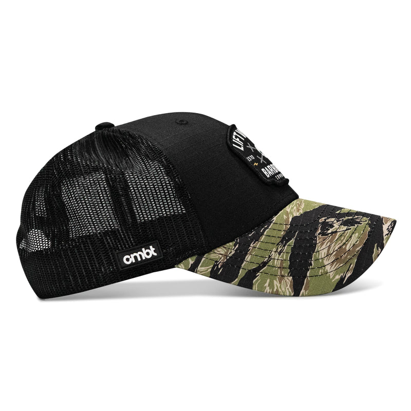Load image into Gallery viewer, Lift Violent Barbell Co Patch Original Ripstop Snapback Hat