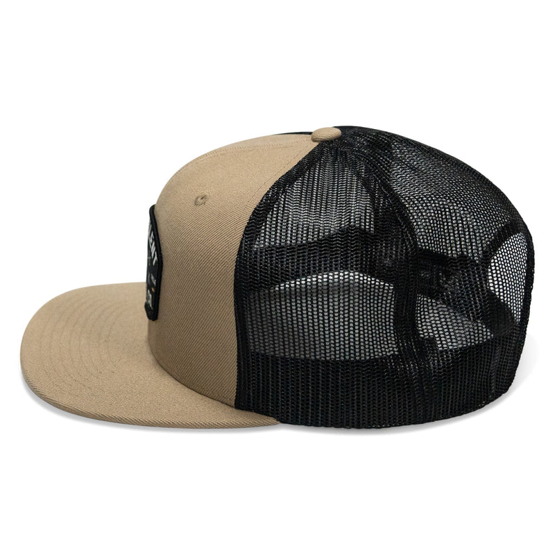 Load image into Gallery viewer, Lift Violent Barbell Co Patch Flatbill Snapback Hat