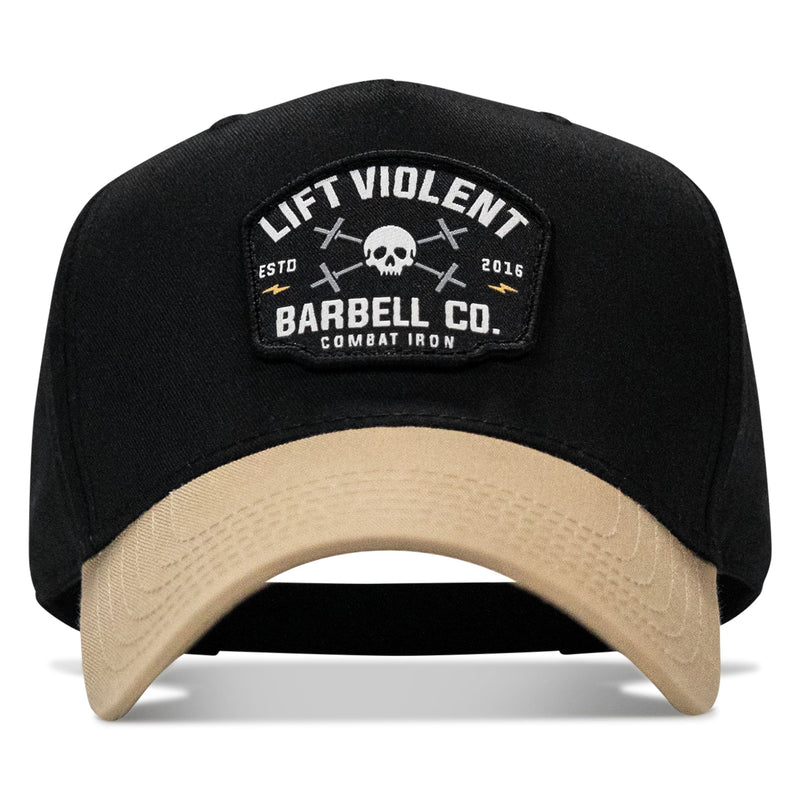 Load image into Gallery viewer, Lift Violent Barbell Co Patch Snapback Hat