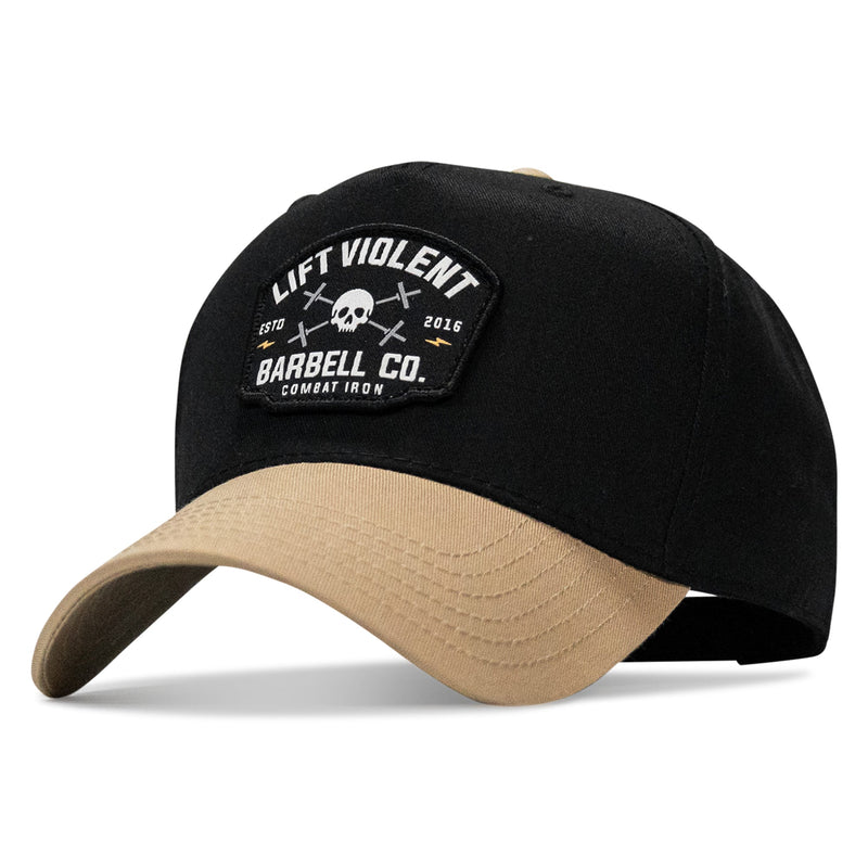 Load image into Gallery viewer, Lift Violent Barbell Co Patch Snapback Hat