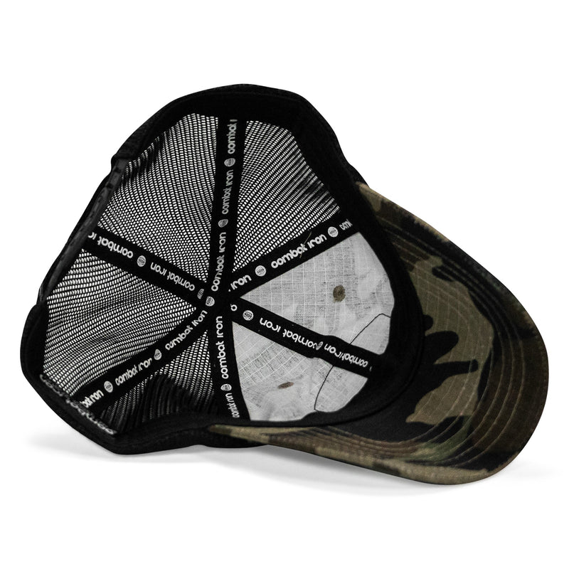 Load image into Gallery viewer, Lift Violent Barbell Co Patch. Tactical Ripstop Mesh Snapback Hat