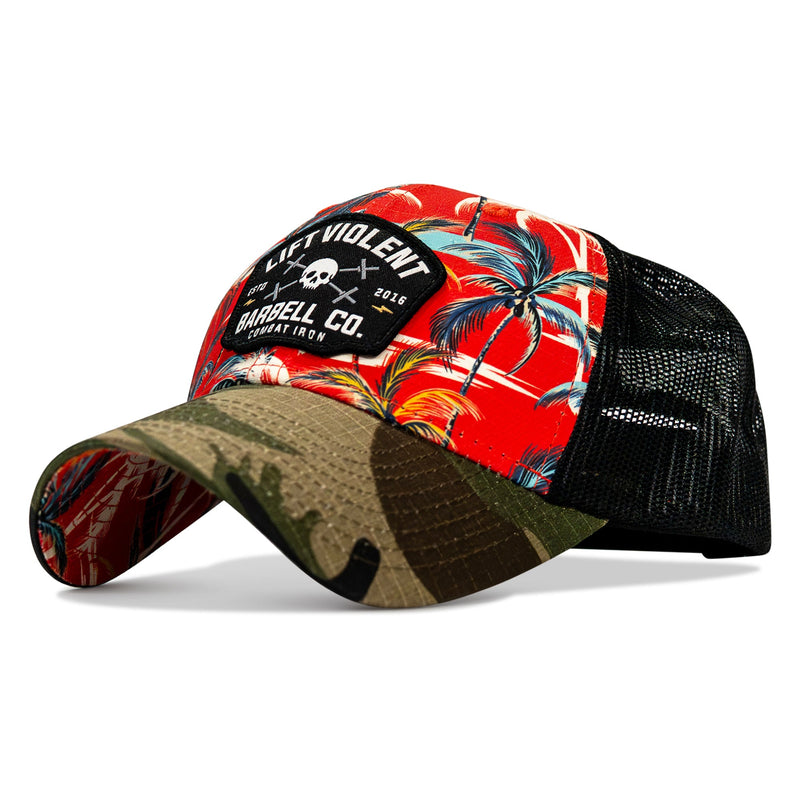 Load image into Gallery viewer, Lift Violent Barbell Co Patch Original Ripstop Snapback Hat